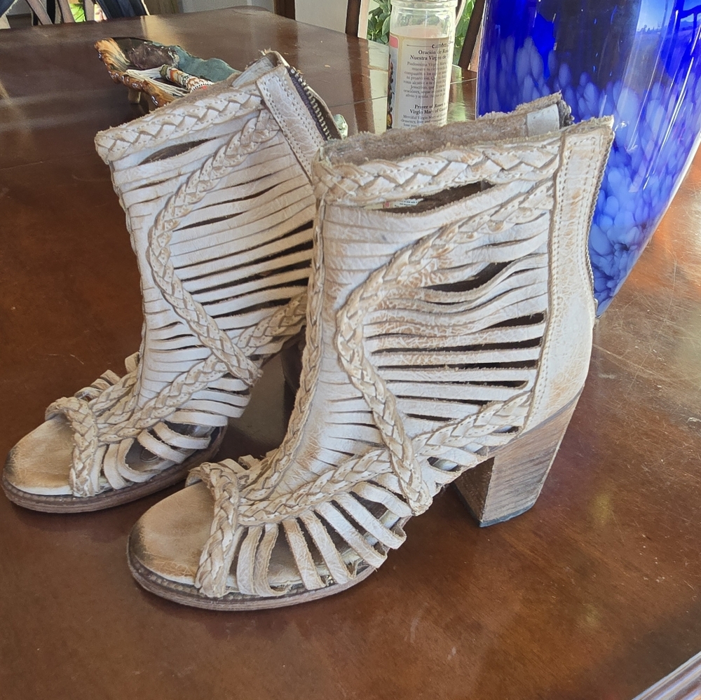 FreeBird Latice 3 inch Heel Sandals